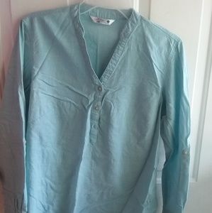 Baby blue shirt